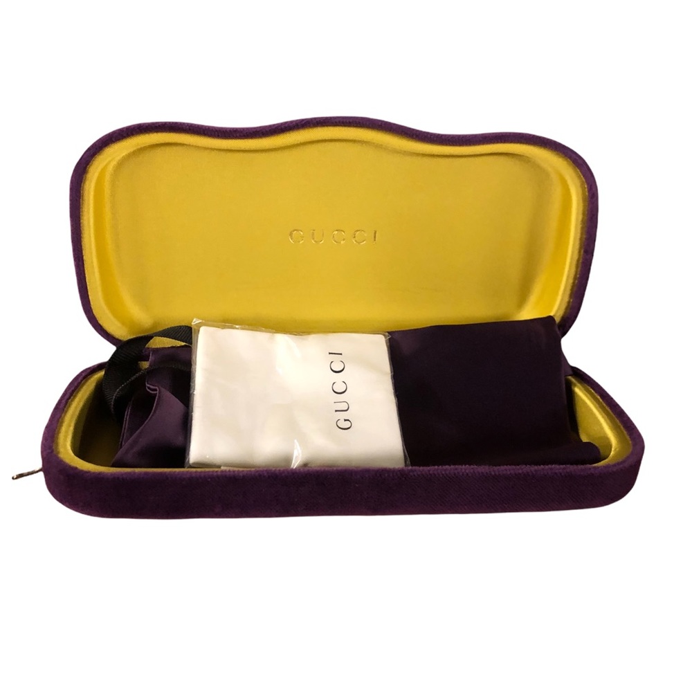 Gucci Sunglasses Case- Purple